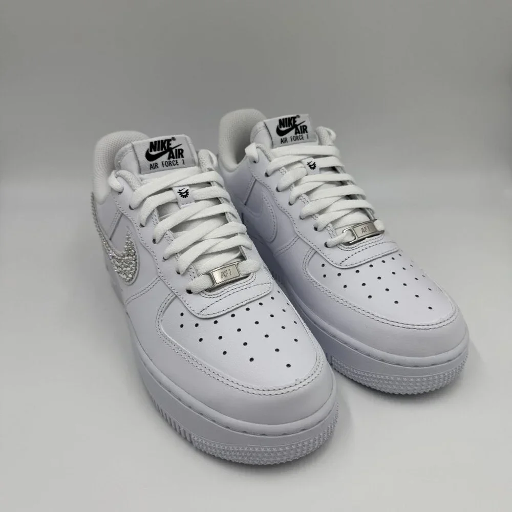 Swarovski Nike Air Force 1 '07 Flyease Women's Shoes - Picture 7 of 8